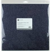Etc Papers Non-Shed Glitter Cardstock 12"X12" 10/Pkg-Black