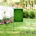 thumbnail image 2 of MKHERT Soccer Ball Garden Flag Banner Decorative Flag for Wedding Home Outdoor Garden Decor 12x18 inch, 2 of 2