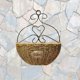 thumbnail image 3 of Cesta de flores colgante para interior y exterior, tejida a mano, soporte para maceta de pared, 3 of 5