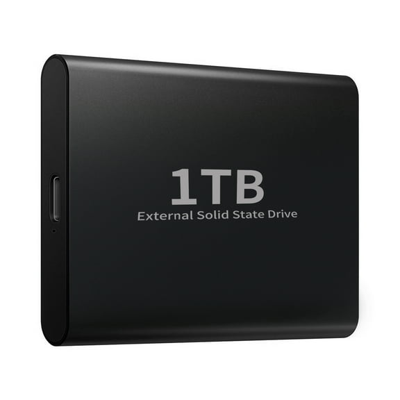 NIEYGG 982 Large Capacity BLACK External SSD USB 3.0Hard Drive Typec-Computer/Laptop
