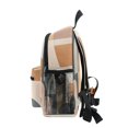 thumbnail image 4 of FORMRS School Backpack with Front Zippered Pocket 12" Student Travel Daypack, Abstract Shapes, 4 of 6
