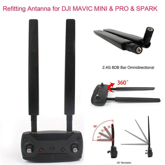 Qiopertar Signal d'antenne modifié amélioré de 7 000 m pour mavic mini / Pro full range moins de 5 $Économisez jusqu'à 90% Clearing livraison gratuite