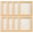 thumbnail image 3 of 8 marcos de fotos de madera de arcilla en blanco para manualidades, marcos de pintura de madera para niños., 3 of 7