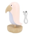 thumbnail image 1 of Luz de noche con altavoz Bluetooth, luz de noche con forma de pájaro tucán, luz de mesa con forma de animal lindo, luz de noche con forma de pájaro tucán, artesanía excepcional, 1 of 14