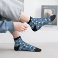 thumbnail image 2 of Fuzoiu Bottle And Glass Print Adult Socks, Crew Moisture-wicking Socks, Unisex Cushion Crew Socks,Casual Sports Ankle Socks, 2 of 7
