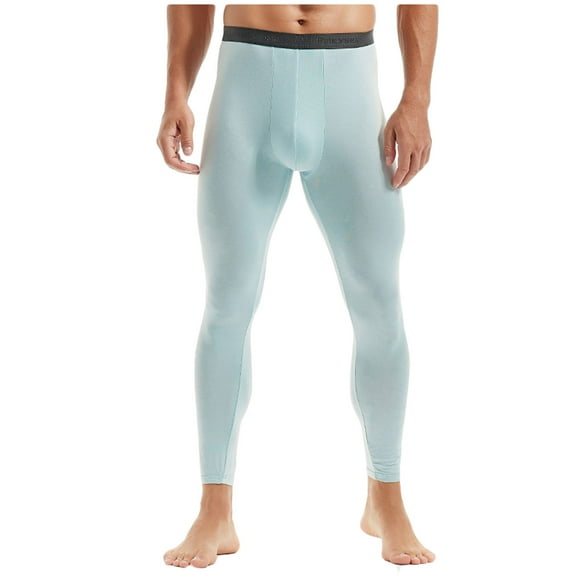 Herrnalise Men's Thermal Underwear Bottom Long Johns Pants Base Layer Lightweight Midweight Heavyweight Cold Weather Valentine's Day For Him M-2XL