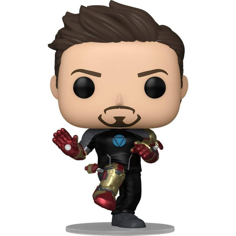 【美品】 Man Iron 3 Excl EE - Vinyl Pop! GITD Suit-Up Stark Tony アメコミ