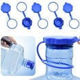 thumbnail image 6 of 15Pcs 5 Gallon Water Bottle Caps, 55mm Food Grade Silicone Reusable Caps Fit Standard Screw Crown Lids for Dispenser Bottles,Blue, 6 of 6