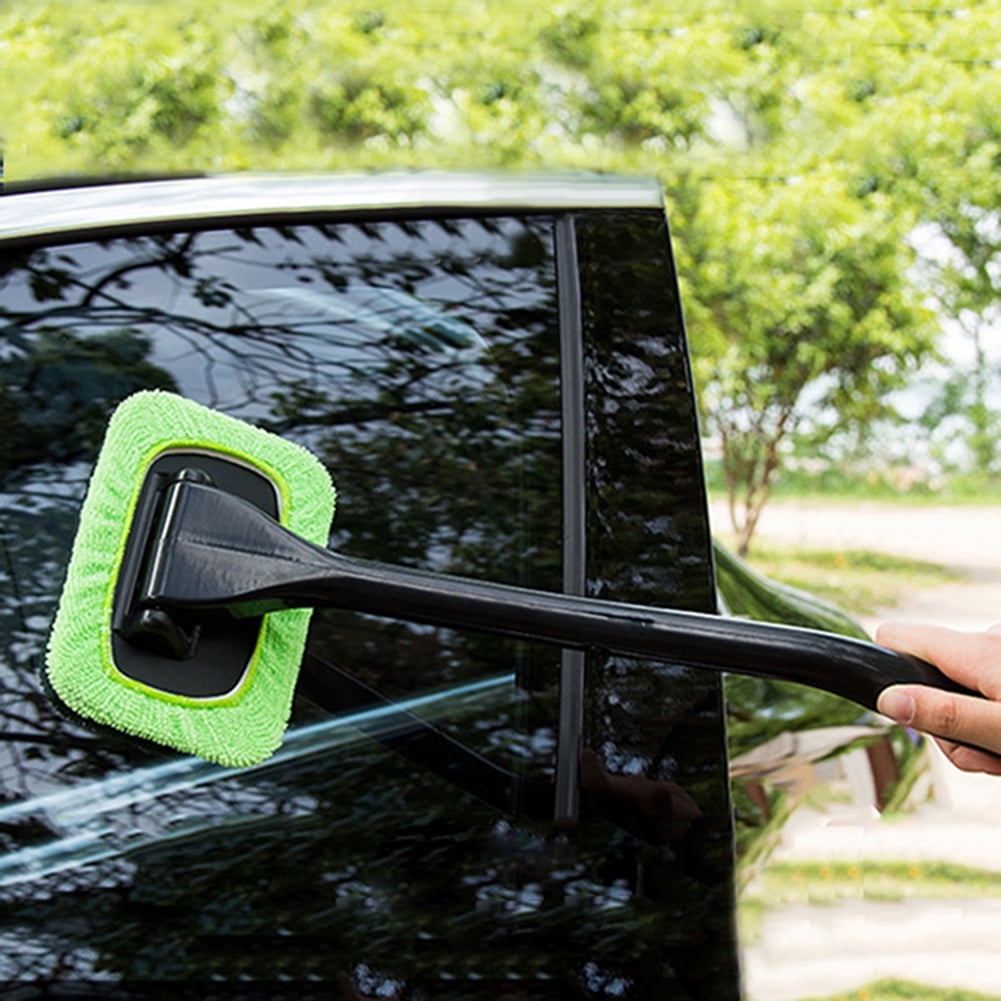Telescopic Car Windshield Fog Moisture Removal Brush Dust Cleaning Tool