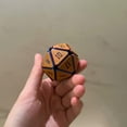 thumbnail image 4 of 1 Pcs Polyhedral Dice,20 Cube D&D Dice Set For RPG MTG Table Games Comfortable Perfect Bouncer, Real Scene Spell Polyhedral Dice,3D Printed The Stress Dice D&D For Dice Set, 4 of 9