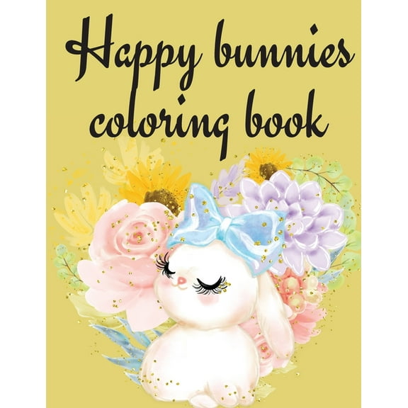 Happy Bunnies Coloring Book, (Paperback)