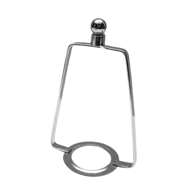 Sombrilla de tono de lámpara Soporte de lámpara de lámpara para accesorios de iluminación de dormitorio de barra Plata