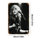 thumbnail image 5 of Placa Metal Vintage Stevie Nicks Singer Pintura Hierro Rectangular 20x30cm, 5 of 9