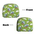 thumbnail image 3 of 2 PCS Car Headrest Cover, cartoon milk cow Soft Car Seat Head Rest Cover Protector Interior Car Accessories Seat Covers for Cars Truck Auto Only Covers, 3 of 8