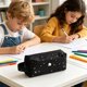 thumbnail image 4 of Estuche de lápices para niños de gran capacidad con almacenamiento multicapa, diseño portátil de mano, tela duradera, para estudiantes de primaria, niños y niñas., 4 of 8