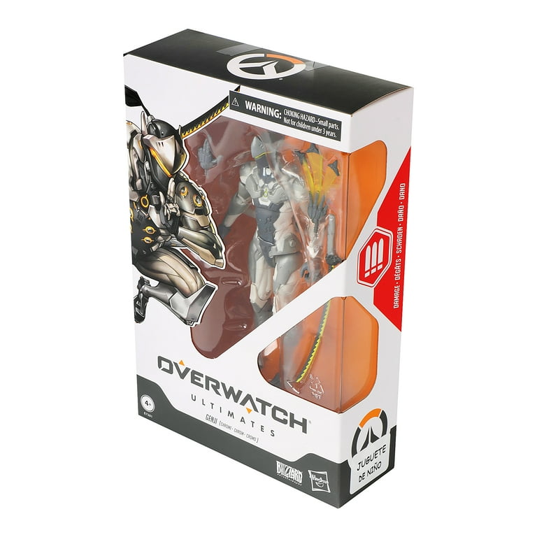 Hasbro Overwatch Ultimates GENJI Chrome Action Figure - Walmart.com
