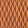 thumbnail image 1 of Ahgly Company Indoor Square Abstract Orange Modern Area Rugs, 8' Square, 1 of 4