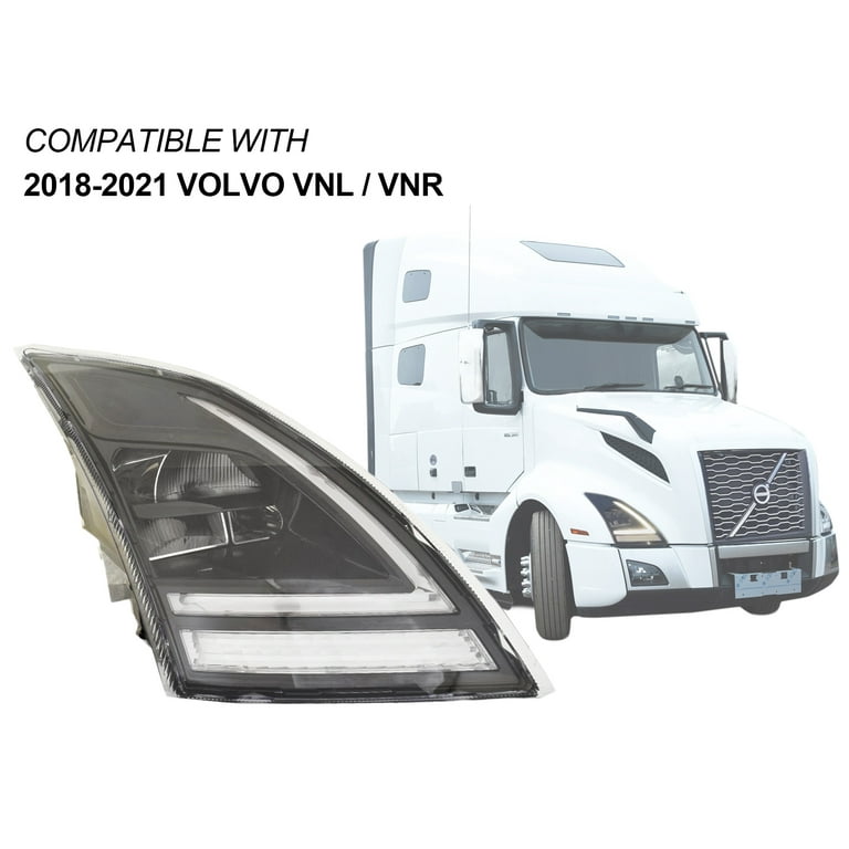 L APA Replacement Full LED Headlight with DRL for 2018 - 2021