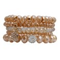 thumbnail image 2 of Light Brown Pineapple Charm Bracelets, 2 of 2