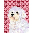 thumbnail image 1 of Caroline's Treasures Dalmatian Hearts Love and Valentine's Day House Vertical Flag, 1 of 7