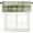 Green, variant on Navy Blue Window Valances, Abstract Art Valances for Windows Treatment Decor, Farmhouse Rod Pocket Decorative Curtain Valance for Bathroom Bedroom Living Room, 54 X 18 in Blue, 1 Panel