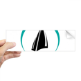 thumbnail image 1 of Sailing Wave Shock Rectangle Bumper Sticker Notebook Window Decal, 1 of 1