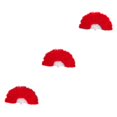 thumbnail image 2 of Cateissary Abanico de plumas para decoración, fiesta plegable, adorno de mano para el hogar, abanicos decorativos, actuación de baile, niños y adultos Type7 NO7 Cateissary CBP089788, 2 of 6