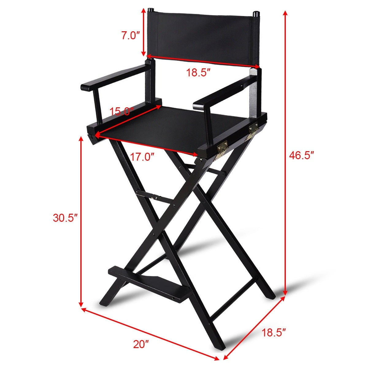 professional makeup artist foldable chair