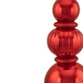 thumbnail image 4 of Northlight Shiny Ball Finial Tower Commercial Christmas Decoration - 4.5' - Red, 4 of 5