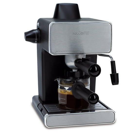 Mr. Coffee Steam Espresso & Cappuccino Maker, 4 Shot (BVMCECM260RB