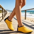 thumbnail image 2 of Water Shoes for Women Men, Lightweight Slip-On Aqua Shoes, Non-Slip Closed Toe Beach Shoes, Quick Dry Pool & Shower Shoes for Beach, Swim, Cruise, Vacation & Home, 40, 2 of 4