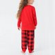 thumbnail image 3 of Christmas Family Sleepwear Set, Christmas Family Set Color Block Elastic Waist Plaid Print For Home For Kids ANGGREK AA1711, 3 of 6
