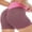 Rose Red, variant on Booty Shorts for Women High Waisted Yoga Shorts Sexy Butt Lifting Short Workout Hot Pants