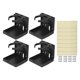 thumbnail image 2 of Portavasos Ajustable 4PCS Portavasos Plegable con Tornillos de Montaje Portavasos Pared puede sostener casi cualquier tamaño de botella o lata Portavasos Plegable para Coche ANGGREK  Otros, 2 of 8
