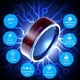 thumbnail image 2 of Anillo de dedo Digital inteligente NFC, adecuado para teléfonos Android, joyería de pareja funcional, ropa mágica de moda, nuevo, 2 of 4