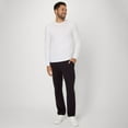 thumbnail image 7 of Hanes Men's Pants, Cotton Knit Jersey Black M, 7 of 7