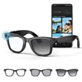 thumbnail image 1 of Gafas inteligentes Mingtawn AI con cámara 4K, llamadas por Bluetooth y lentes fotocromáticas, 1 of 7