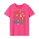 thumbnail image 1 of Camiseta para mujer con cuello redondo, disfraz de verano, para viajes, compras, desplazamientos S, 1 of 7