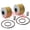2PC, variant on Oil Filter Replacement Kit with O-Rings & Spring for Kawasaki KLX110 KLX110L KX250F | Replaces OEM 52010-1053
