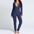 thumbnail image 3 of SMihono Pantalon en Lin pour Femmes Mode Grande Taille Décontracté Ample Combinaison pour Femmes à Boutons devant Fonctionnelle à Rabat Boutonné Combinaison pour Adultes Pantalon à Jambe Grand pour Femmes, jusqu'à 65 % de Rabais!, 3 of 8