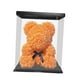 thumbnail image 1 of Oso de rosas con caja, adorable oso de flores preservadas, regalo artificial para bodas y fiestas. Naranja, 1 of 9