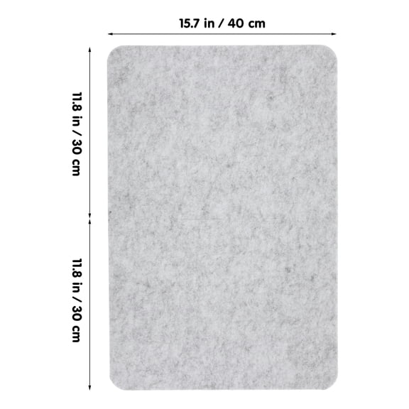 Phenofice Felt Puzzle Piece Holder Board in Grey for Household Puzzle Use