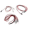 thumbnail image 1 of Juego de luces LED Macarena 5 mm para coche 1:10 RC Azul Rojo, 1 of 8