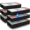 thumbnail image 2 of 3 Pack Under Bed Storage Container Organizer Large Capacity Under Bed Clothes Storage Box Foldable Storage Bag with Clear Window, 2 of 10