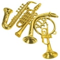 thumbnail image 4 of 4 Pcs Mini Plastic Musical Instrument Home Ornament Accessories Holiday Gifts, 4 of 5
