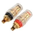 thumbnail image 3 of Connecteurs de Poteau, 2pcs Inverseur Terminal Rouge Électronique Pièces Inverseur Terminal Conception Élevée, 3 of 14