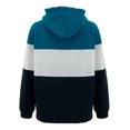 thumbnail image 2 of Sudadera George Talla 16 Estampada de 3 Bloques Azul Blanco y Negro, 2 of 4