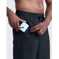 thumbnail image 6 of CRZ YOGA Men's Linerless Workout Shorts 9'' Quick Dry for Running Sports Athletic Gym with Pockets, 6 of 7