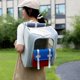 thumbnail image 2 of Mochila transportadora Fnyoxu para gatos, bolsa de transporte con burbujas, mochila transportadora para perros pequeños, mochila de senderismo para perros con cápsula espacial, 2 of 5