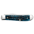 thumbnail image 3 of Case XX Knives Mini Trapper Pocket Worn Mediterranean Blue Bone Pocket Knife, 3 of 4